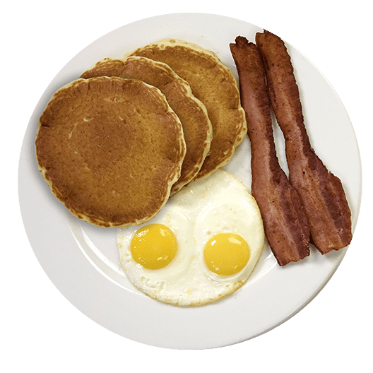 Breakfast - Eggs Pancakes Bacon